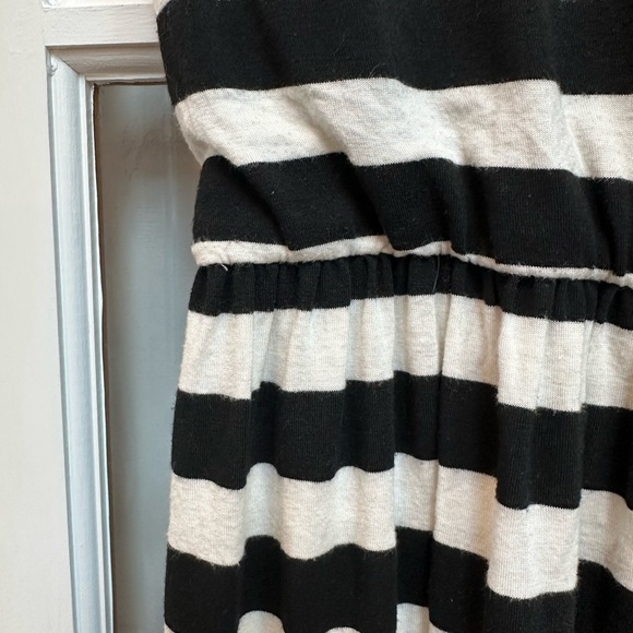 Alice and Olivia by Stacey Bendet Black White Striped Dress Size Medium - Picture 6 of 12